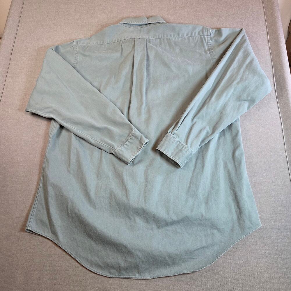 Solid Light Green Polo Ralph Lauren Button Down S… - image 2